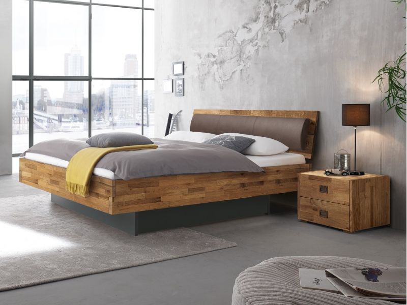 HASENA - Lit en chêne massif