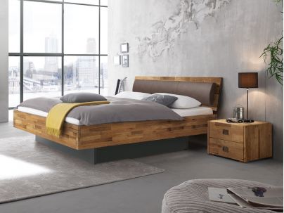 HASENA - Lit en chêne massif