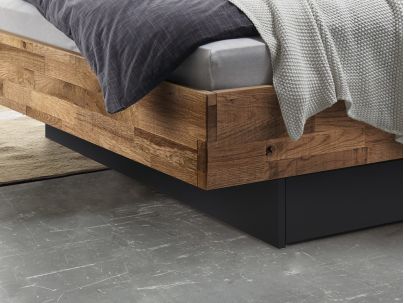 Lit Lovie Varus en chêne massif recyclé | Collection Factory | Le Monde du Lit