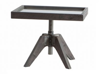 Chevet Carpi en Acacia vintage Grey | Collection Factory | Le Monde du Lit