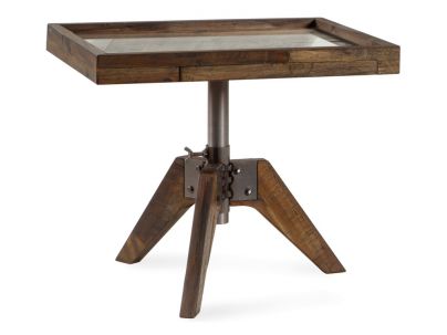 Chevet Carpi en Acacia vintage Brown | Collection Factory | Le Monde du Lit