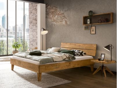 HASENA - Table de nuit en bois massif