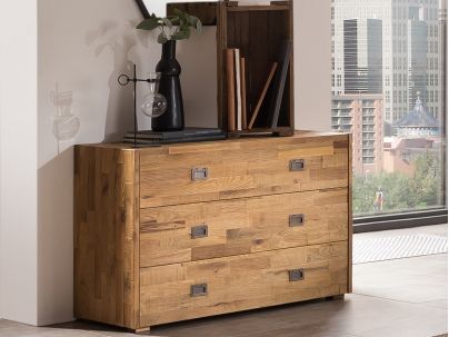 HASENA - Commode en chêne massif