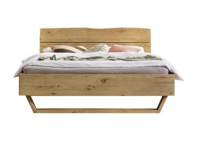 Lit Cadro Naturo en chêne noueux massif  | Collection Oak Wild | Le Monde du Lit