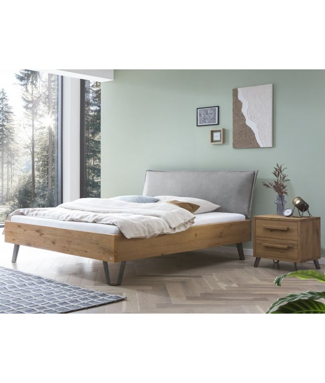 HASENA - Lit en chêne massif