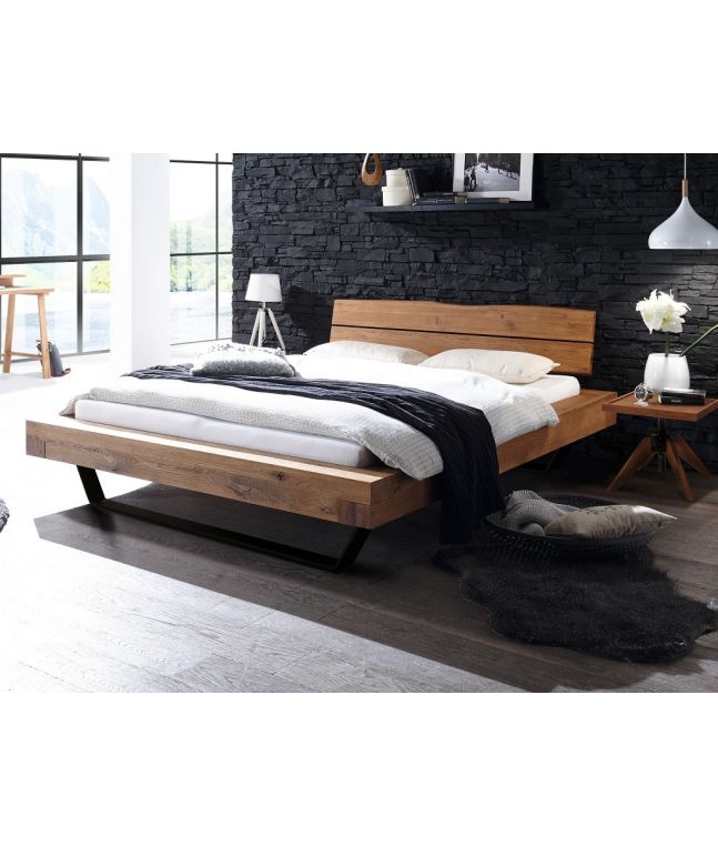 HASENA - Lit en chêne massif