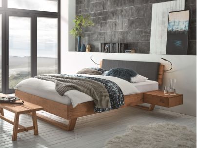 HASENA - Lit en chêne massif