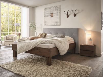 Lit Cadro Umbia en chêne noueux massif  | Collection Oak Wild | Le Monde du Lit