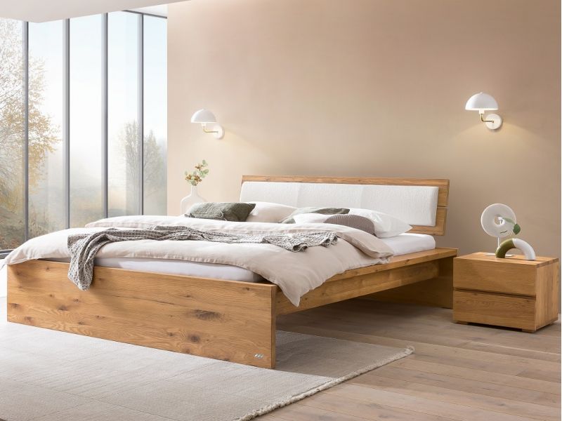 HASENA - Lit en chêne massif