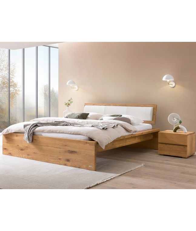 HASENA - Lit en chêne massif