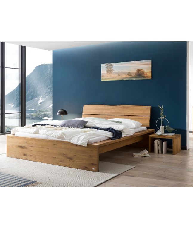 HASENA - Lit en chêne massif