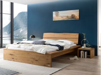 HASENA - Lit en chêne massif