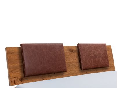 Lit Sion en chêne noueux massif  | Collection Oak Wild Bormio | Le Monde du Lit