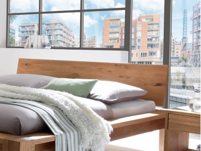 HASENA - Lit en bois massif