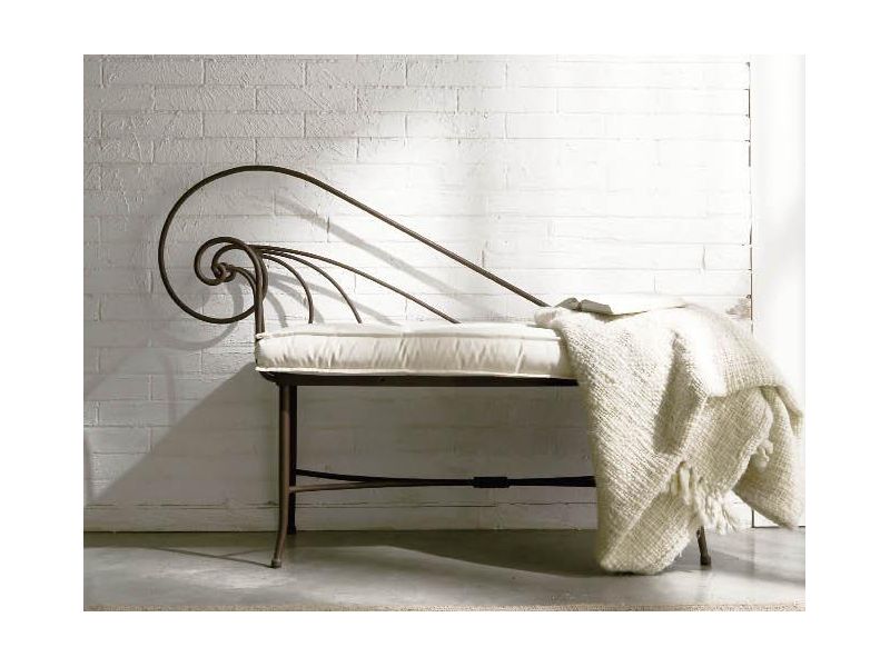 Banquette en fer forgé Danubia