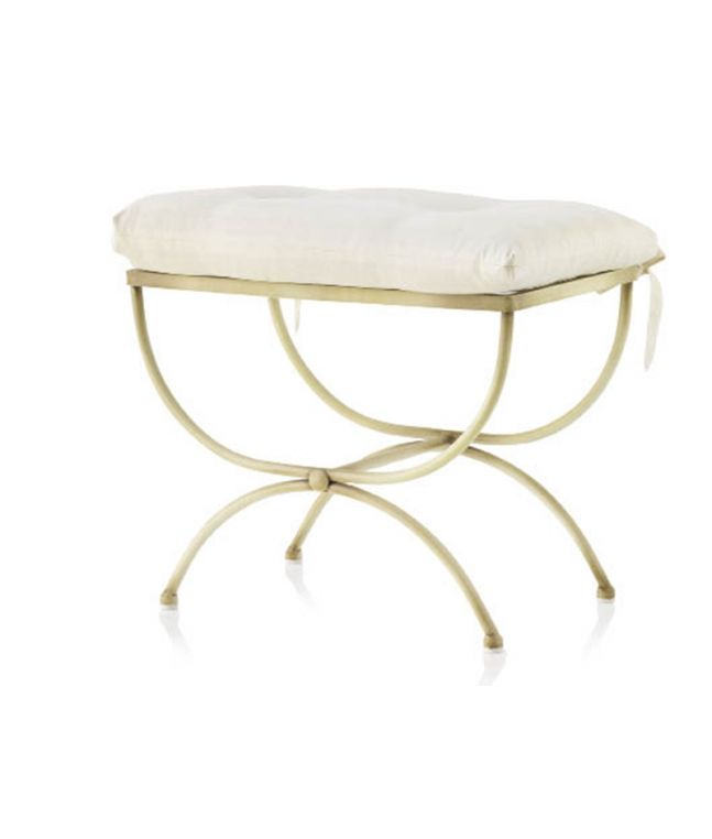 Banquette Florencia en fer forgé. Meuble design pour la chambre. Le Monde du Lit