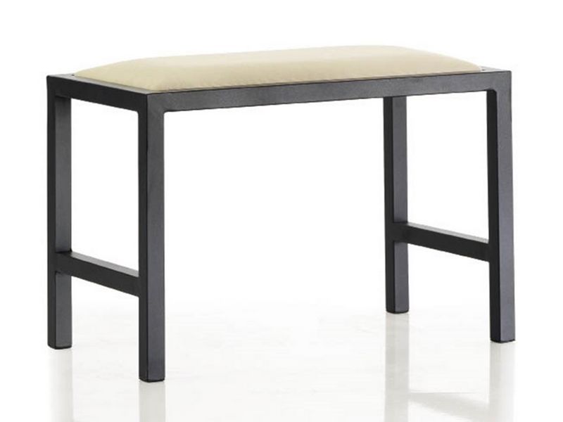 Banquette Moderno en fer forgé. Meuble design pour la chambre. Le Monde du Lit