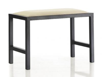 Banquette Moderno en fer forgé. Meuble design pour la chambre. Le Monde du Lit