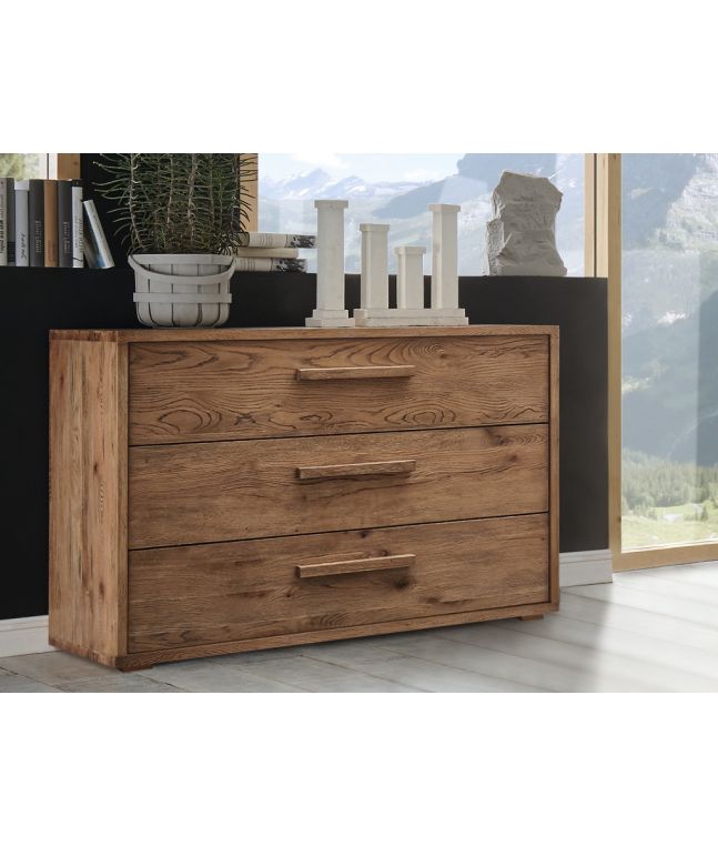 HASENA - Commode en chêne massif