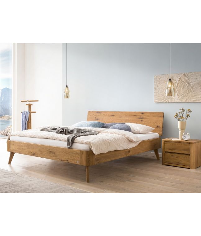 HASENA - Lit en chêne massif