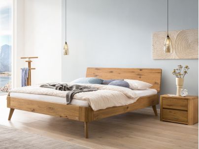 HASENA - Lit en chêne massif