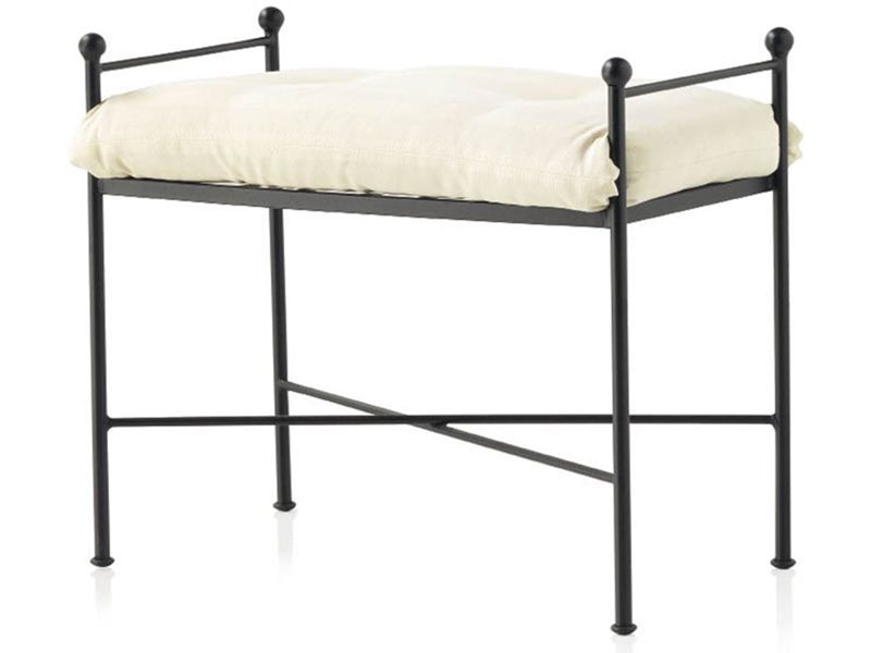 Banquette en fer forgé Milan 2