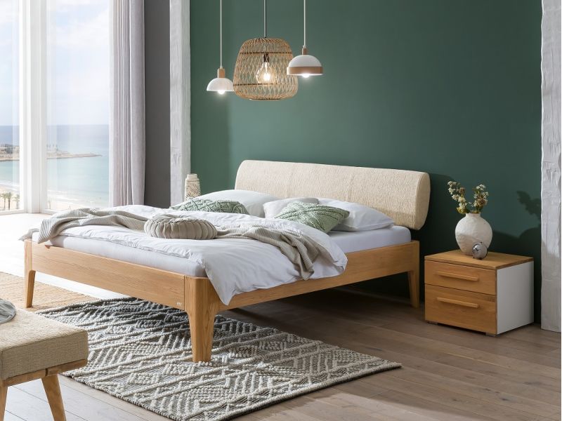 HASENA - Lit en chêne massif