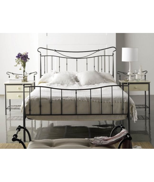 Lit Mar en fer forgé haut de gamme. Meuble pour la chambre. Le Monde du Lit