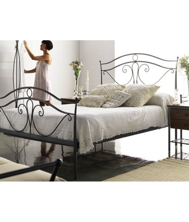 Lit Viena en fer forgé haut de gamme. Meuble pour la chambre. Le Monde du Lit