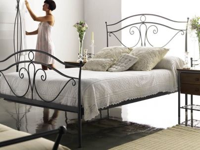Lit Viena en fer forgé haut de gamme. Meuble pour la chambre. Le Monde du Lit