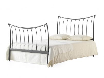 Lit Nuria en fer forgé haut de gamme. Meuble pour la chambre. Le Monde du Lit