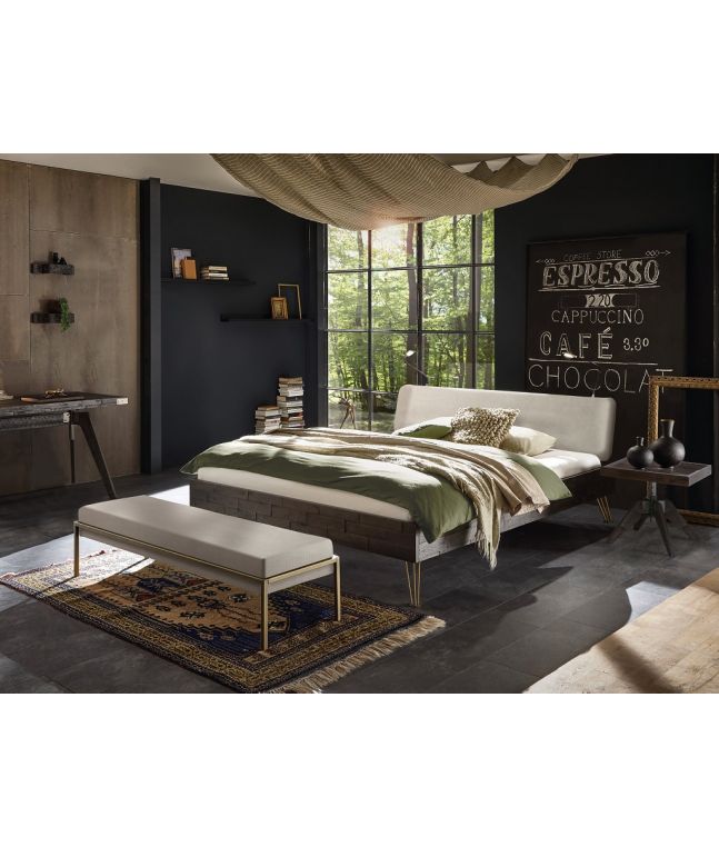 HASENA - Lit en acacia massif