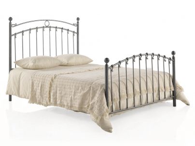 Lit Sofia en fer forgé haut de gamme. Meuble pour la chambre. Le Monde du Lit