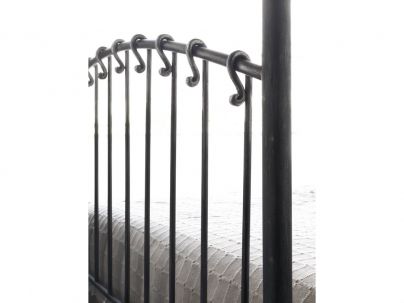 Lit Sofia en fer forgé haut de gamme. Meuble pour la chambre. Le Monde du Lit