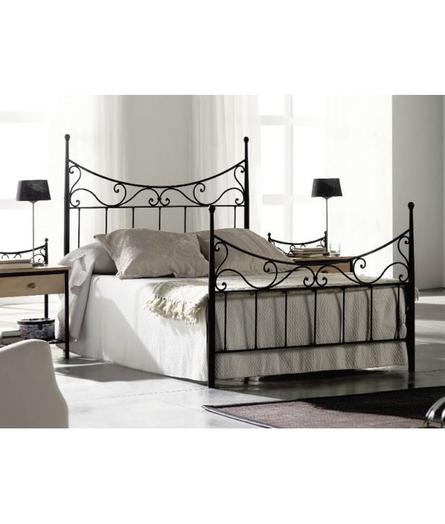 Lit Conos en fer forgé haut de gamme. Meuble pour la chambre. Le Monde du Lit