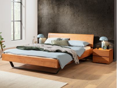 HASENA - Lit en chêne massif