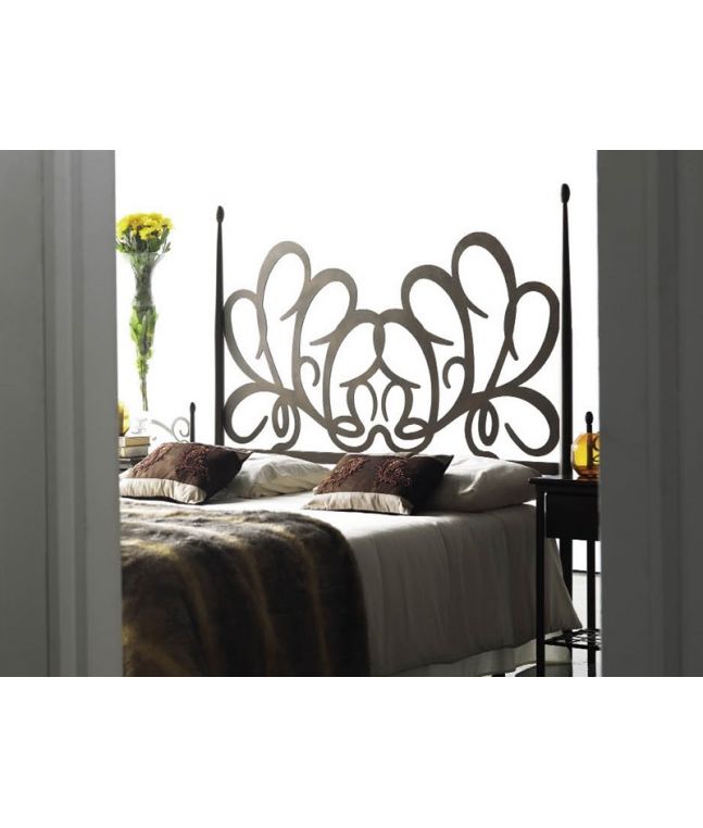 Tête de lit Neptuno en fer forgé. Meuble design pour la chambre. Le Monde du Lit