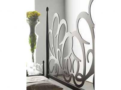 Tête de lit Neptuno en fer forgé. Meuble design pour la chambre. Le Monde du Lit