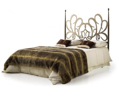 Tête de lit Neptuno en fer forgé. Meuble design pour la chambre. Le Monde du Lit