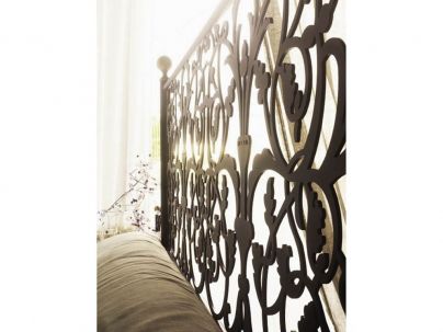 Tête de lit Eros en fer forgé. Meuble design pour la chambre. Le Monde du Lit