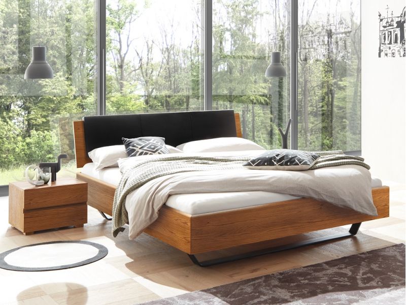 HASENA - Lit en chêne massif