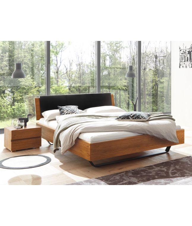 HASENA - Lit en chêne massif