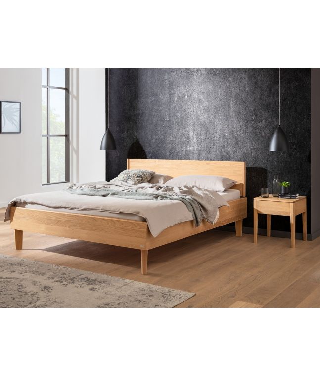 HASENA - Lit en chêne massif