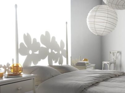 Tête de lit Lino en fer forgé. Meuble design pour la chambre. Le Monde du Lit