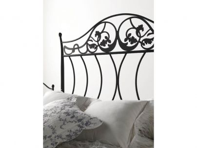Tête de lit Milan en fer forgé. Meuble design pour la chambre. Le Monde du Lit