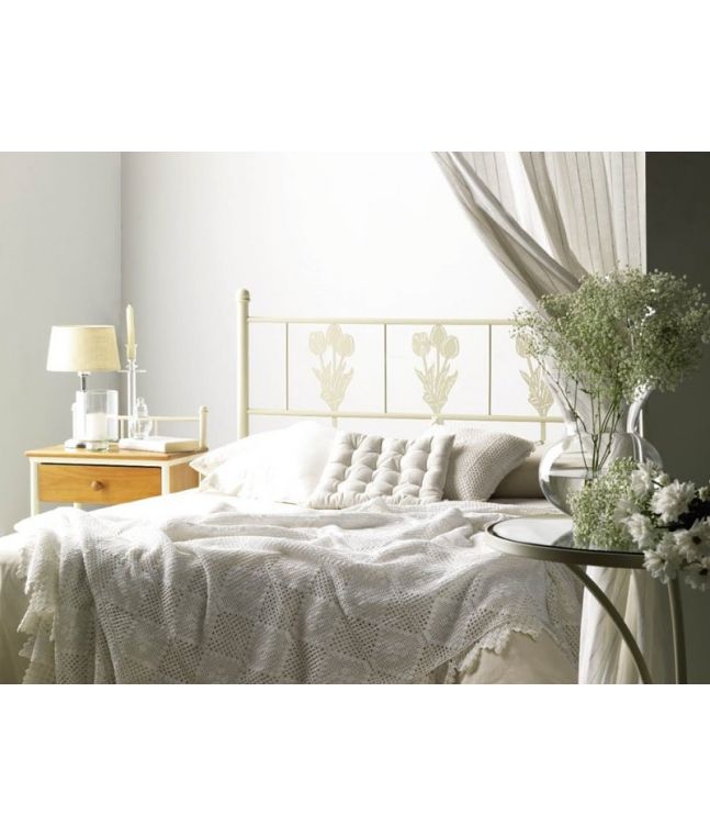 Tête de lit Monaco en fer forgé. Meuble design pour la chambre. Le Monde du Lit