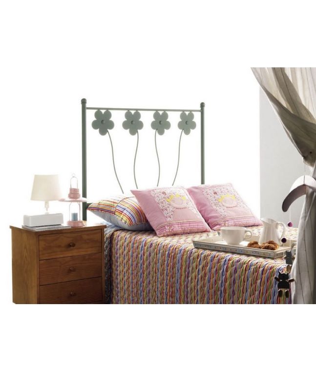 Tête de lit Verona en fer forgé. Meuble design pour la chambre. Le Monde du Lit