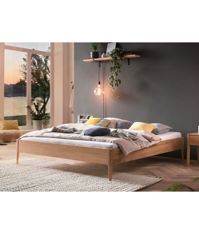 HASENA - Lit en chêne massif