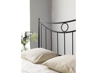Tête de lit Grecia en fer forgé. Meuble design pour la chambre. Le Monde du Lit
