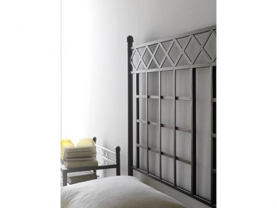 Tête de lit Toledo en fer forgé. Meuble design pour la chambre. Le Monde du Lit